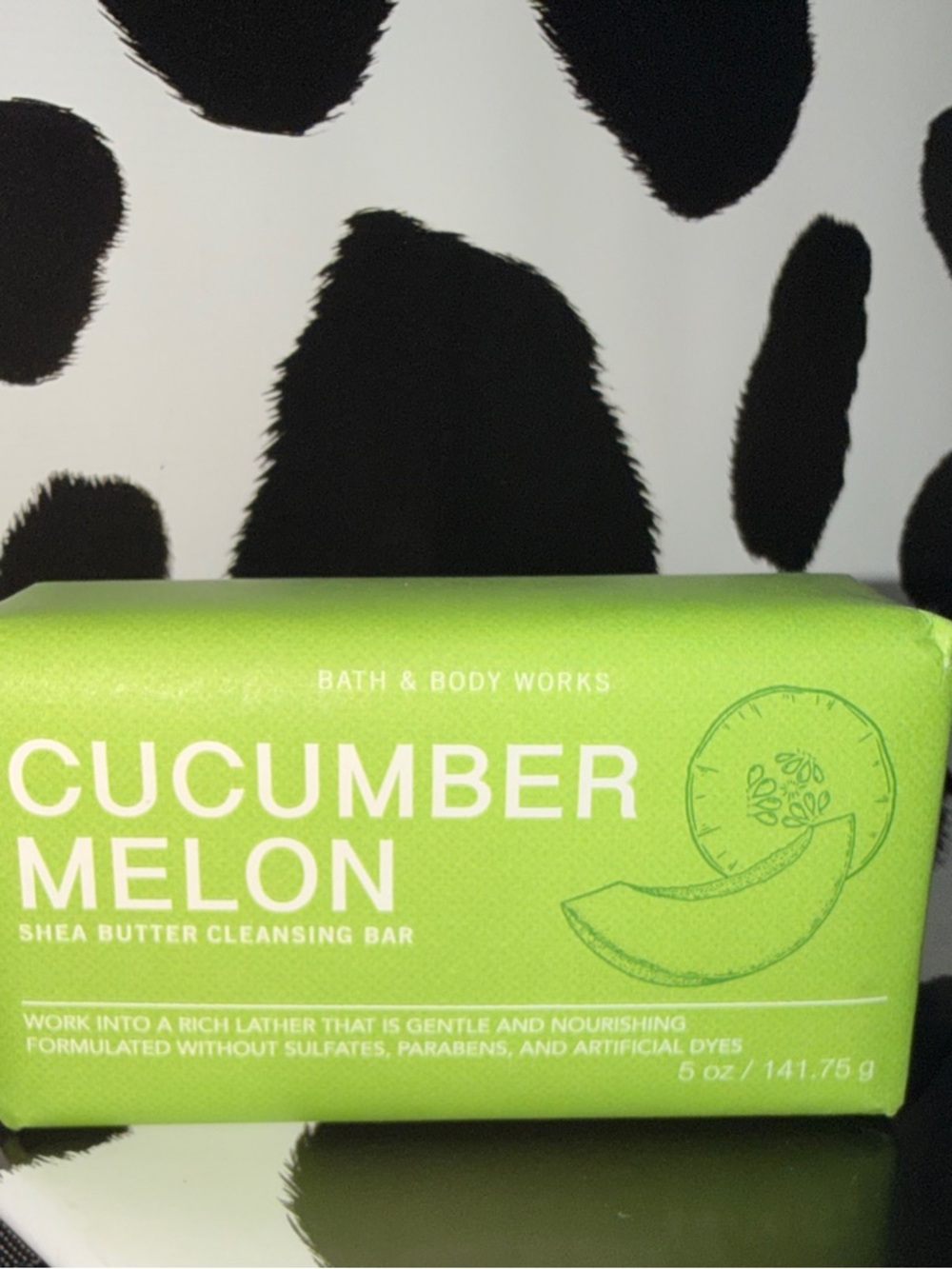 Bath & Body Works Green Cucumber Melon Shea Butter Cleansing Bar